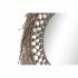 Oglindă de perete DKD Home Decor Natural Bali 60 x 4 x 60 cm