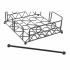 Suport pentru Șervețele DKD Home Decor Geometric Negru Metal 18 x 18 x 7 cm