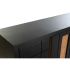 Servantă DKD Home Decor Negru Ratan Lemn de mango (160 x 40 x 90 cm)