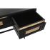 Consolă DKD Home Decor Natural Negru Ratan Lemn de mango (125 x 40 x 76 cm)