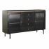 Servantă DKD Home Decor Natural Negru Auriu* Metal Lemn de mango (145 x 40 x 85 cm)