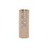 Vază DKD Home Decor 13,5 x 13,5 x 36 cm Porțelan Roz Auriu* Oriental Cromat