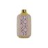 Vază DKD Home Decor Roz Auriu* Porțelan Oriental Cromat 13 x 13 x 26 cm