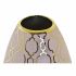 Vază DKD Home Decor Porțelan Roz Auriu* Oriental (18 x 18 x 24 cm)