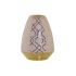 Vază DKD Home Decor Porțelan Roz Auriu* Oriental (18 x 18 x 24 cm)