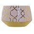 Vază DKD Home Decor Porțelan Roz Auriu* Oriental Cromat 16 x 16 x 18 cm