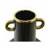 Vază DKD Home Decor Porțelan Negru Auriu* Bicolor Modern 15 x 15 x 29 cm