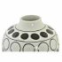 Vază DKD Home Decor Porțelan Negru Alb Modern Cercuri 16 x 16 x 18 cm