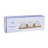 Set de Aperitiv DKD Home Decor Bambus Gresie Frunze 3 Piese 4 Piese 28 x 9,7 x 1,5 cm
