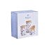 Set de 3 tuburi DKD Home Decor Natural Alb Multicolor Bambus Gresie 10 x 10 x 17 cm Brioșe