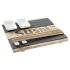 Set de Sushi DKD Home Decor Negru Natural Bambus Slate Oriental 25 x 22 x 3 cm