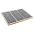 Set de Sushi DKD Home Decor Bambus Slate Negru Natural Oriental 25 x 19 x 3 cm