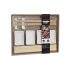 Set de Sushi DKD Home Decor Metal Bambus Alb Natural Oriental 30 x 40 cm 28 x 22 x 2,5 cm (9 Piese)