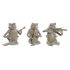 Figură Decorativă DKD Home Decor Muzician 23 x 19,5 x 22,5 cm Maro Broască (3 Unități)