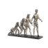 Figură Decorativă DKD Home Decor Origin of Species Argintiu Cromat 55 x 18 x 42 cm