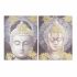 Tablou DKD Home Decor Buda 60 x 3 x 80 cm Oriental (2 Unități)