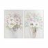 Tablou DKD Home Decor Vază 80 x 3 x 120 cm Shabby Chic (2 Unități)