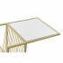 Suport pentru reviste DKD Home Decor Auriu* Metal Oglindă 48 x 35 x 71 cm