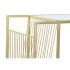Suport pentru reviste DKD Home Decor Auriu* Metal Oglindă 48 x 35 x 71 cm