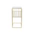 Suport pentru reviste DKD Home Decor Auriu* Metal Oglindă 48 x 35 x 71 cm