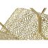 Suport pentru reviste DKD Home Decor Auriu* Metal Oglindă 45 x 45 x 55 cm