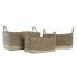 Set de Coșuri DKD Home Decor (45 x 30 x 24 cm)