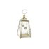 Lucerna DKD Home Decor Geam Auriu* Metal (18 x 18 x 36 cm)