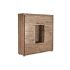 Dulap DKD Home Decor   145 x 40 x 153 cm Geam Maro Salcâm