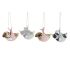 Figură Decorativă DKD Home Decor Multicolor Câine 18 x 12,5 x 16 cm (4 Unități)