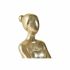 Figură Decorativă DKD Home Decor Balerină Auriu* Rășină Gri închis (21,5 x 23 x 32 cm)