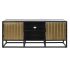 Mobilă TV DKD Home Decor Negru Metal Lemn (120 x 37 x 50 cm)