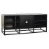 Mobilă TV DKD Home Decor Negru Metal Lemn (120 x 37 x 50 cm)