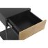 Noptieră DKD Home Decor Auriu* 35 x 40 x 55 cm Negru Metal Lemn