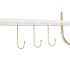 Cuier de perete DKD Home Decor Metal MDF Glam (50 x 15 x 43 cm)