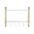 Cuier de perete DKD Home Decor Metal MDF Glam (50 x 15 x 43 cm)