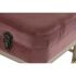 Banchetă DKD Home Decor   Roz Auriu* Metal Кадифе (80 x 40 x 47 cm)