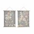Tablou DKD Home Decor Květiny Modern 75 x 2 x 100 cm (2 Unități)