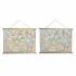 Tablou DKD Home Decor Infantil animale 100 x 2 x 75 cm (2 Unități)