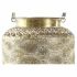Lucerna DKD Home Decor 26,5 x 26,5 x 22 cm Finisaj învechit Geam Auriu* Metal Arab