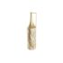 Vază DKD Home Decor Auriu* Metal Crem Tropical Frunza a unei plante (21 x 21 x 81 cm)