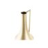 Vază DKD Home Decor Auriu* Metal Crem Tropical Frunza a unei plante (21 x 21 x 71 cm)