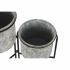 Ghiveci DKD Home Decor Gri Metal (82 x 25 x 81 cm)
