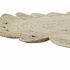 Covor DKD Home Decor 200 x 200 x 1 cm Natural Maro Poliester Iută