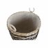 Set de Coșuri DKD Home Decor Poliester Colonial Fibră (38 x 38 x 36 cm)