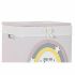 Set de Coșuri DKD Home Decor Galben Alb Gri Roz Lemn de paulownia Infantil 40 x 30 x 55 cm (5 Piese) (5 Unități)