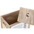 Coș pentru rufe murdare DKD Home Decor Natural Lemn de paulownia (40 x 30 x 55 cm) (5 Piese)