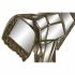 Decorațiune de Perete DKD Home Decor Oglindă Elefant Auriu* Rășină (41 x 11 x 38 cm)