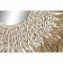 Oglindă de perete DKD Home Decor Natural Alb Scoici (55 x 2,5 x 55 cm)