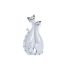 Figură Decorativă DKD Home Decor 15 x 10 x 29 cm Alb Pisici Romantic
