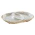 Tavă pentru gustari DKD Home Decor 38 x 25 x 4 cm Geam Natural Transparent
